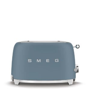 Storm Blue Smeg Toaster 2 Slice