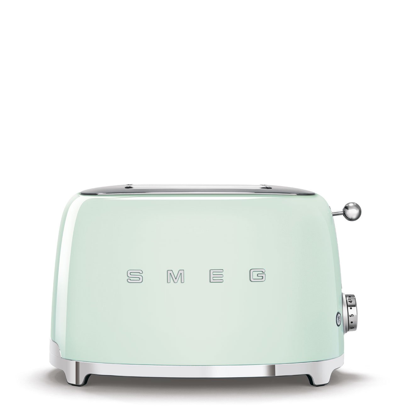 Smeg TSF01PGSA 50's Retro Style 2 Slice Toaster Pastel Green