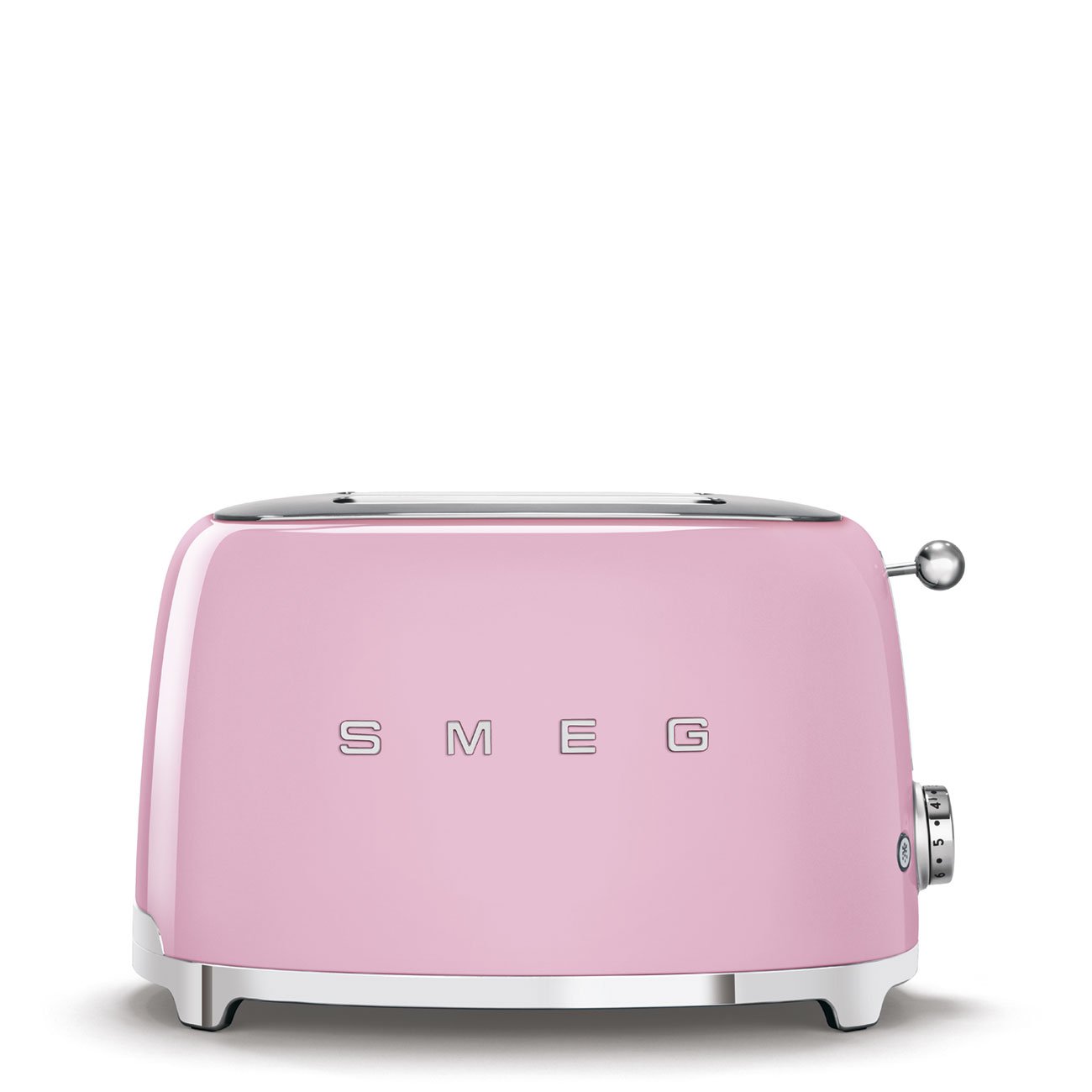 Pink Smeg TSF01PKSA 50's Retro Style 2 Slice Toaster