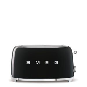 Smeg TSF01BLMSA 50's Retro Style 2 Slice Toaster Black