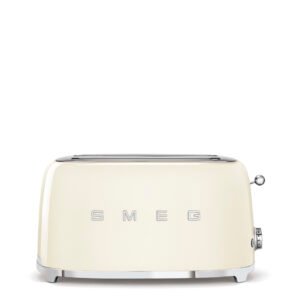 Cream Smeg TSF01CRSA 50's Retro Style 2 Slice Toaster