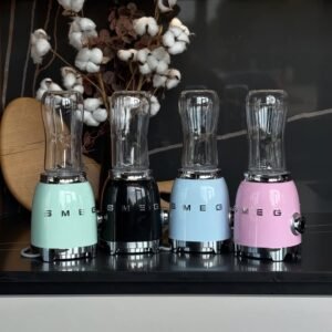 50's New Black Smeg Table Blender