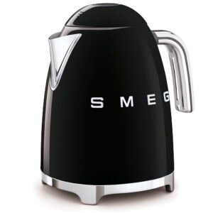 Large 1.7L Black Matt Smeg Kettle