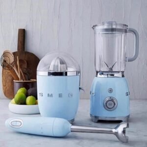 Modern Smeg 50's Pastel Blue Blender