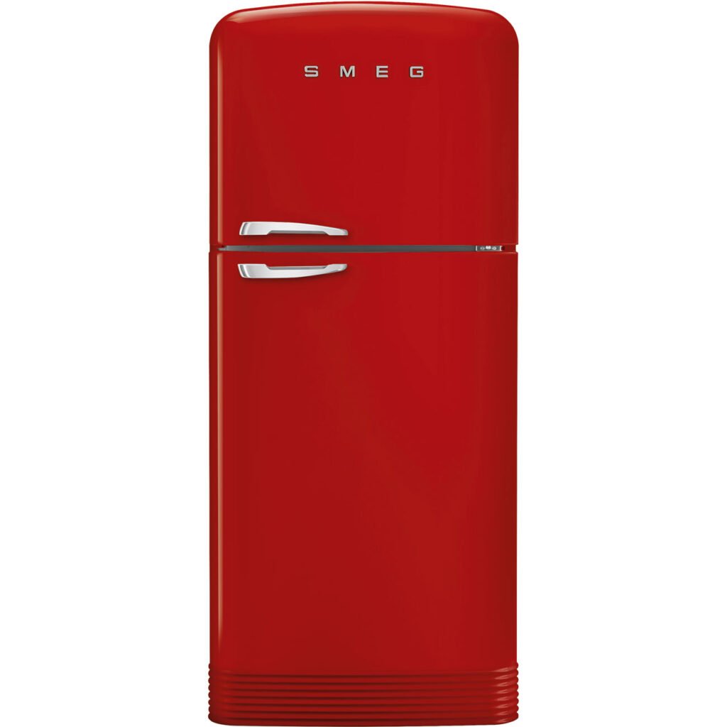 Powerful Red Smeg FAB30 Fridge