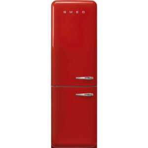 Red Smeg Standing Refrigerator FAB30RRD