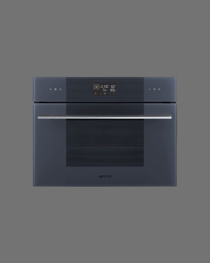 Smeg Neptune Grey Counter Microwave