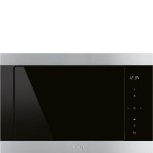 Stainless Smeg Microwave with Grill