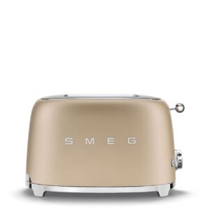 Champagne Smeg Toaster 2 Slice