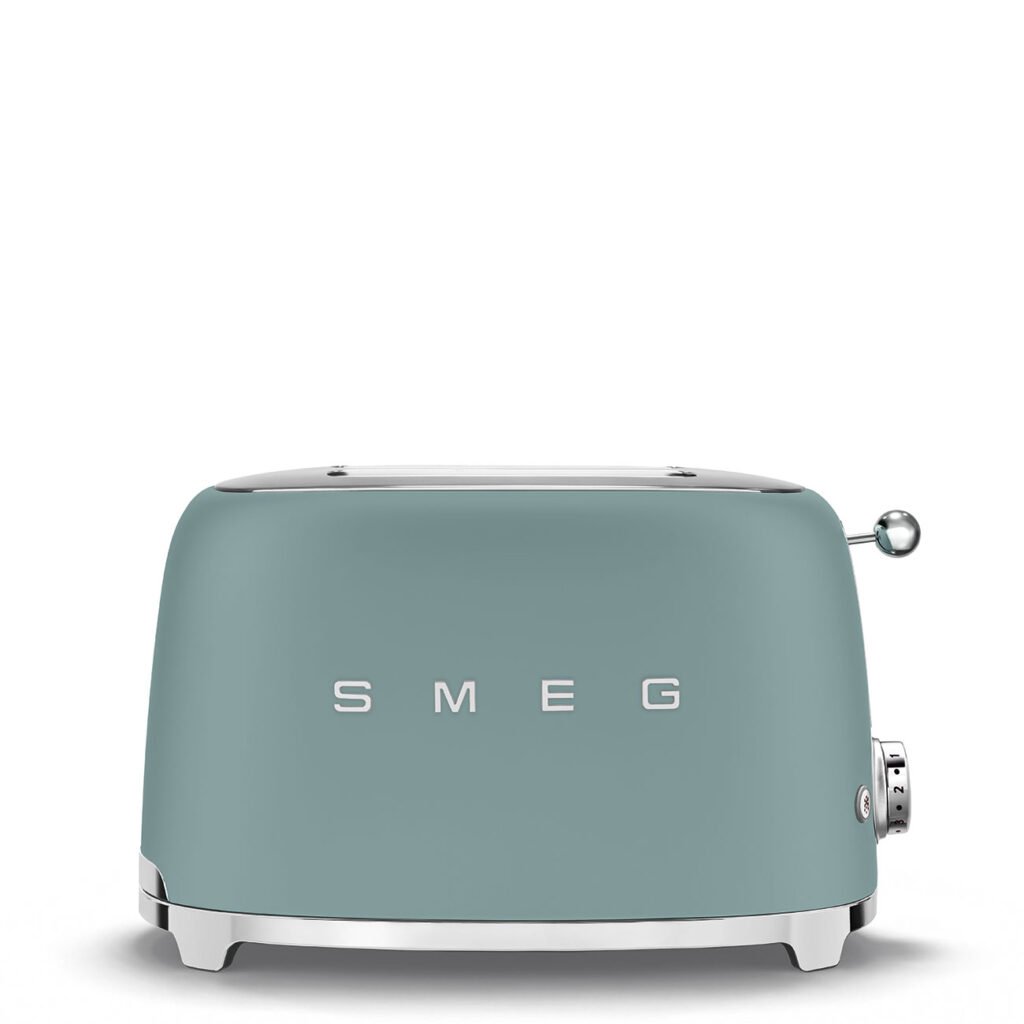 Emerald Green Smeg Toaster 2 Slice