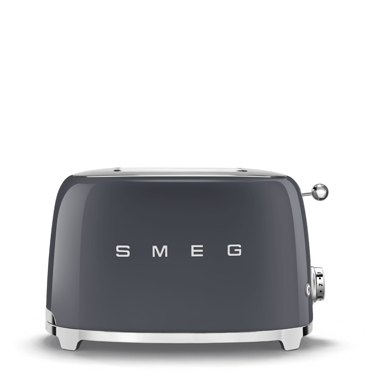 Slate Grey Smeg 50's Retro Style 2 Slice Toaster