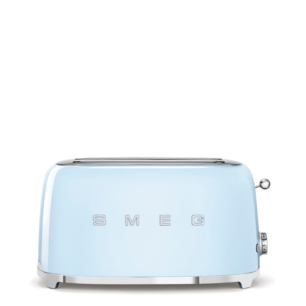 Pastel Blue Smeg TSF01PBSA 50's Retro Style 2 Slice Toaster