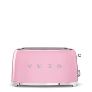 Pink Smeg TSF02PKSA 50's Retro Style 4 Slice Toaster
