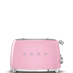 Smeg Pink 4 Slice Toaster
