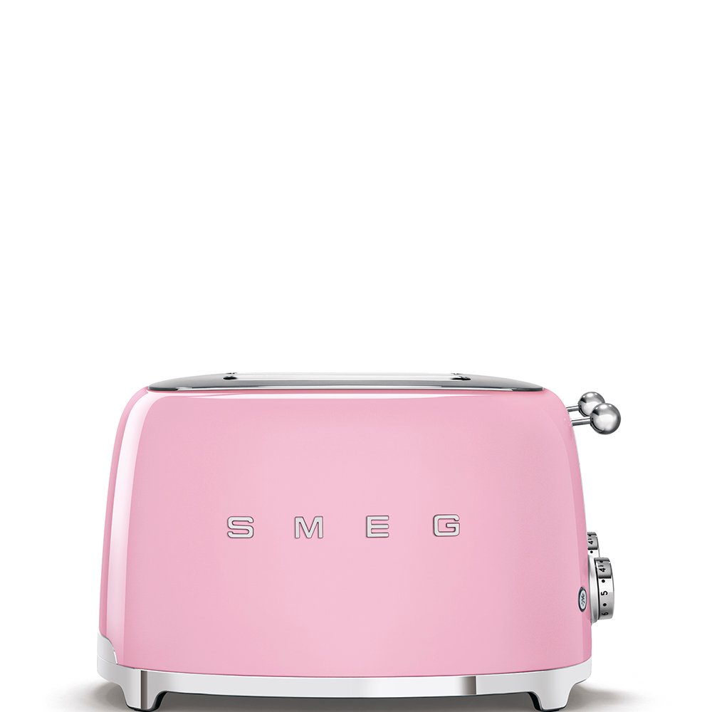 Smeg Pink 4 Slice Toaster