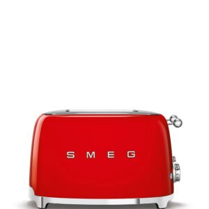 Smeg TSF03WHSA 2000W 4 Slice Red Retro Toaster