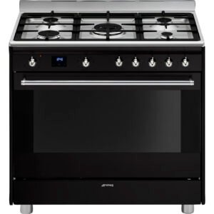 Smeg SSA91MABL2 Classica 90cm Gas Cooker Black