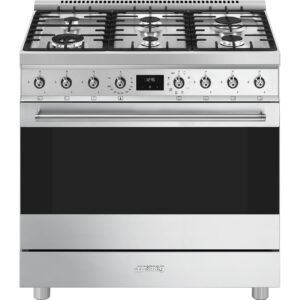Smeg C9MAXSSA2 Sinfonia 90cm Gas Cooker Stainless Steel