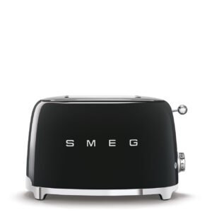 Smeg Toaster 2 Slice Black