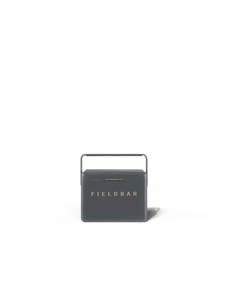Fieldbar 4L Mini Bar Cooler Box Oyster Grey
