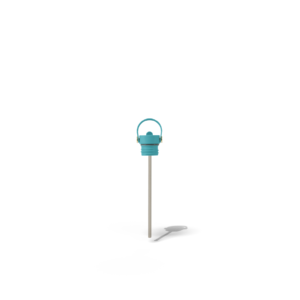 Fieldbar Bottle Sip Lid and Straw Bazaruto Blue