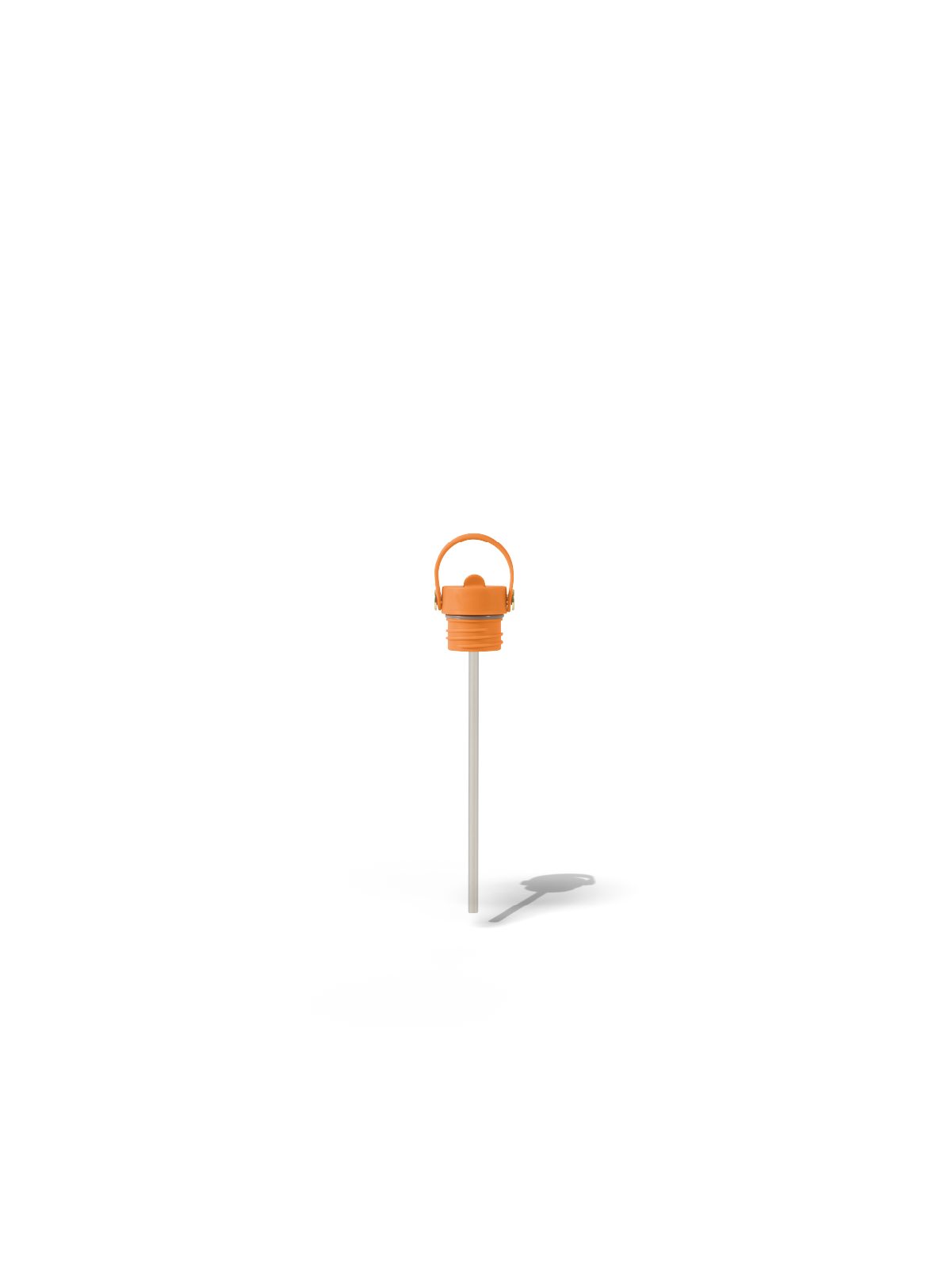 Fieldbar Bottle Sip Lid and Straw Orchard Orange