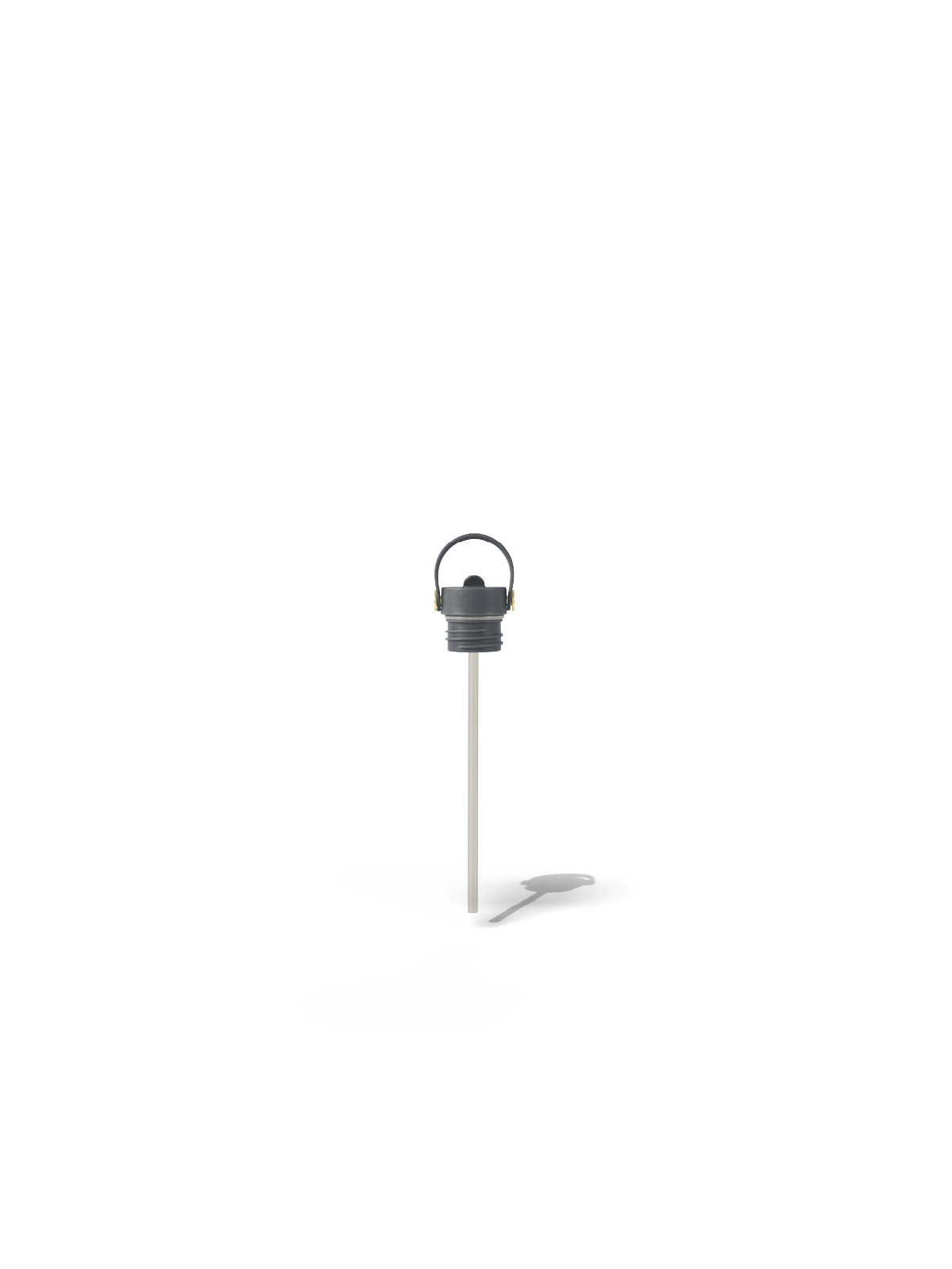 Fieldbar Bottle Sip Lid and Straw Oyster Grey
