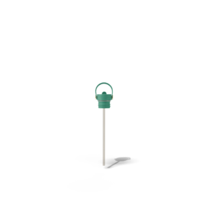 Fieldbar Bottle Sip Lid and Straw Parisian Green