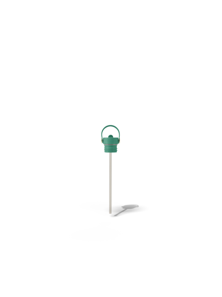 Fieldbar Bottle Sip Lid and Straw Parisian Green