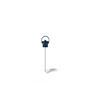 Fieldbar Bottle Sip Lid and Straw Sea Boat Blue