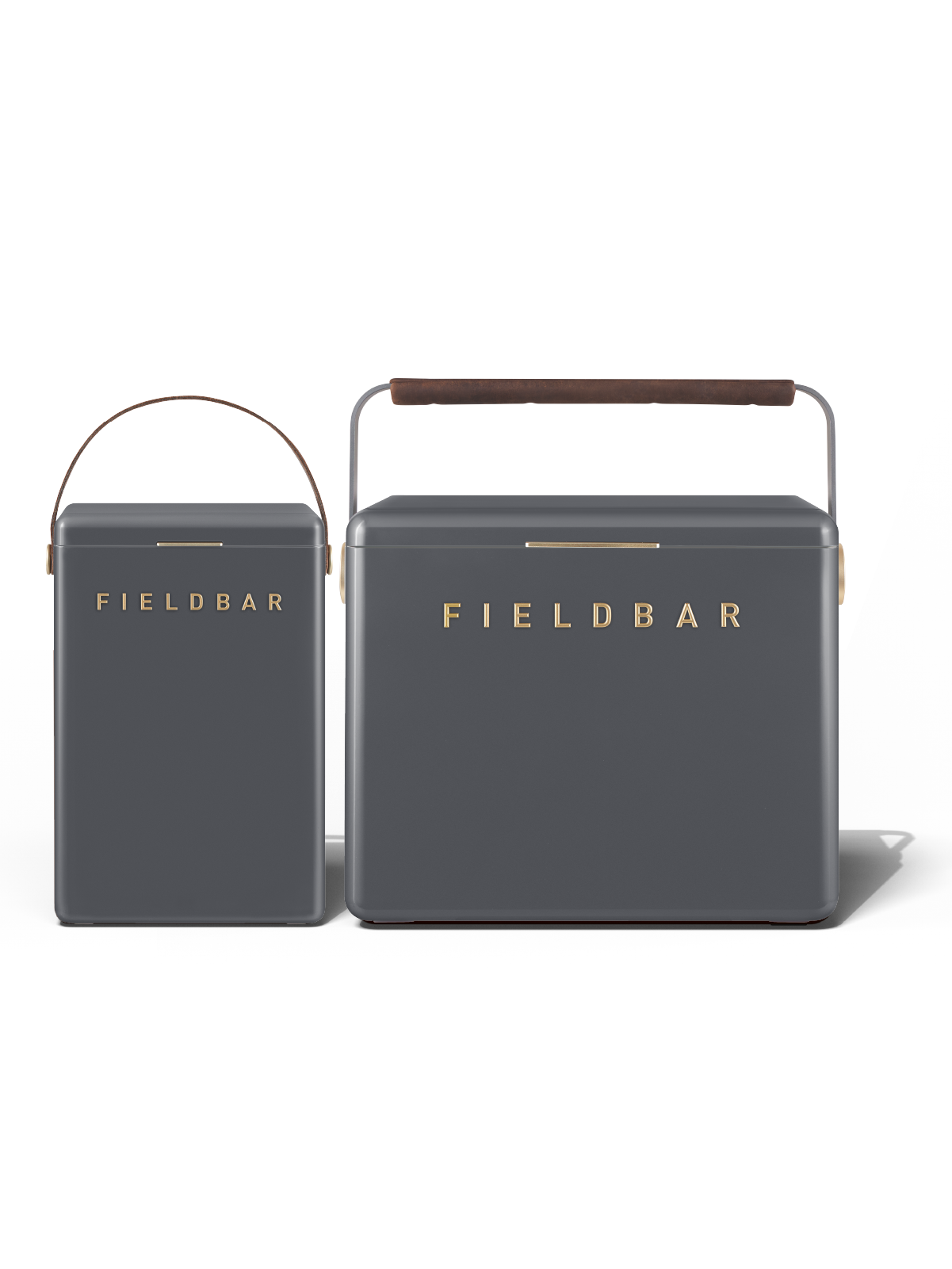 Fieldbar Cooler Box Set 10L and 24L Oyster Grey