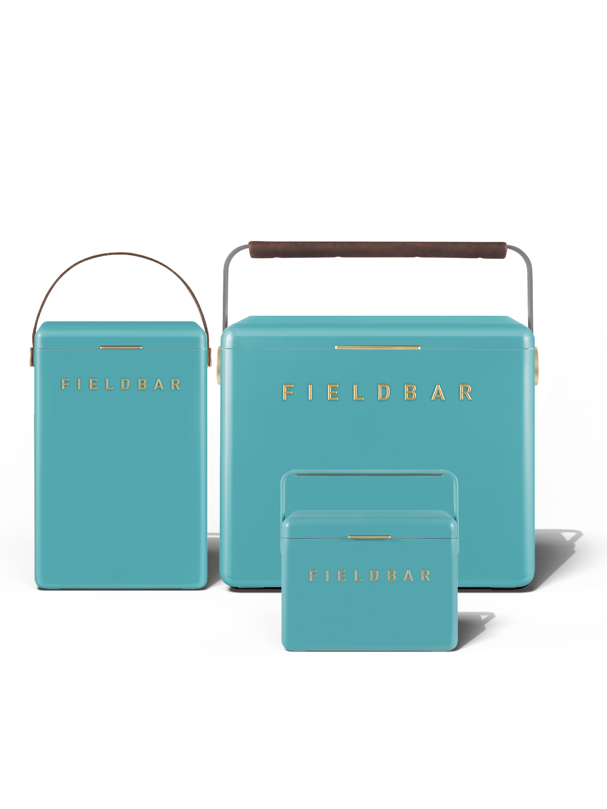 Fieldbar Cooler Box Trio 4L 10L 24L Bazaruto Blue