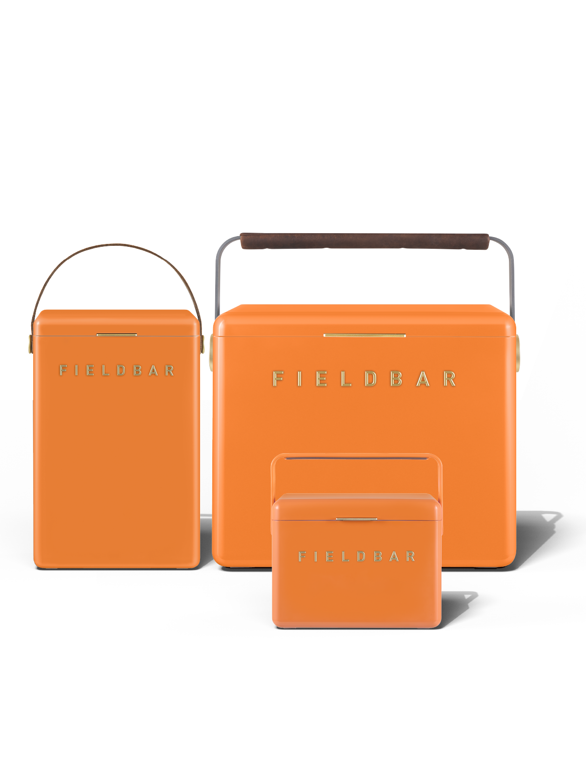 Fieldbar Cooler Box Trio 4L 10L 24L Orchard Orange