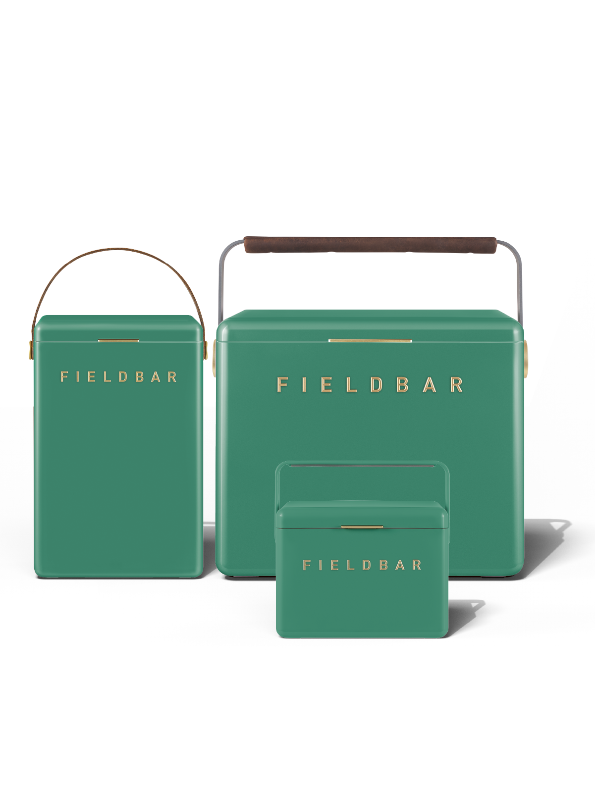 Fieldbar Cooler Box Trio 4L 10L 24L Parisian Green