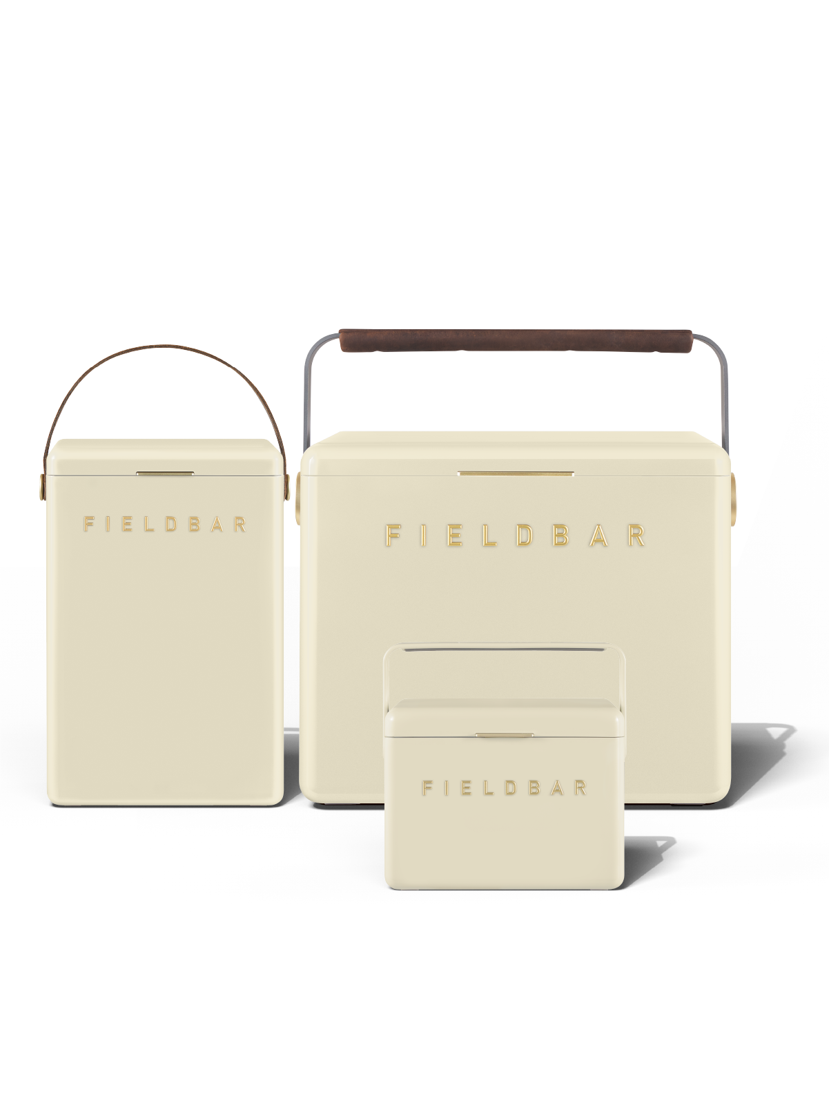 Fieldbar Cooler Box Trio 4L 10L 24L Safari White