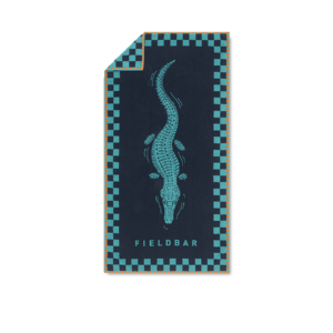 Fieldbar Seabed Beach and Bath Towel Sea Boat Blue