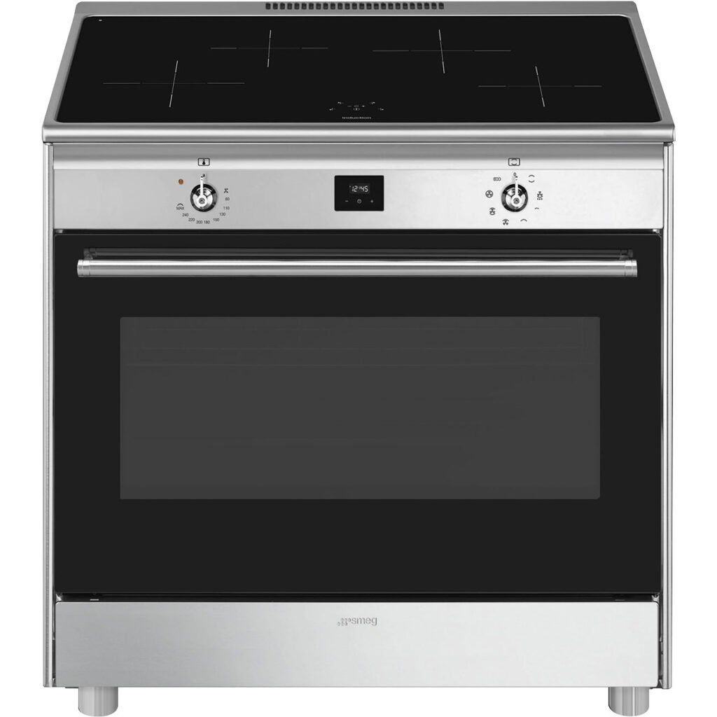 Smeg CG90CIXT Classica 90cm Induction Cooker Stainless Steel