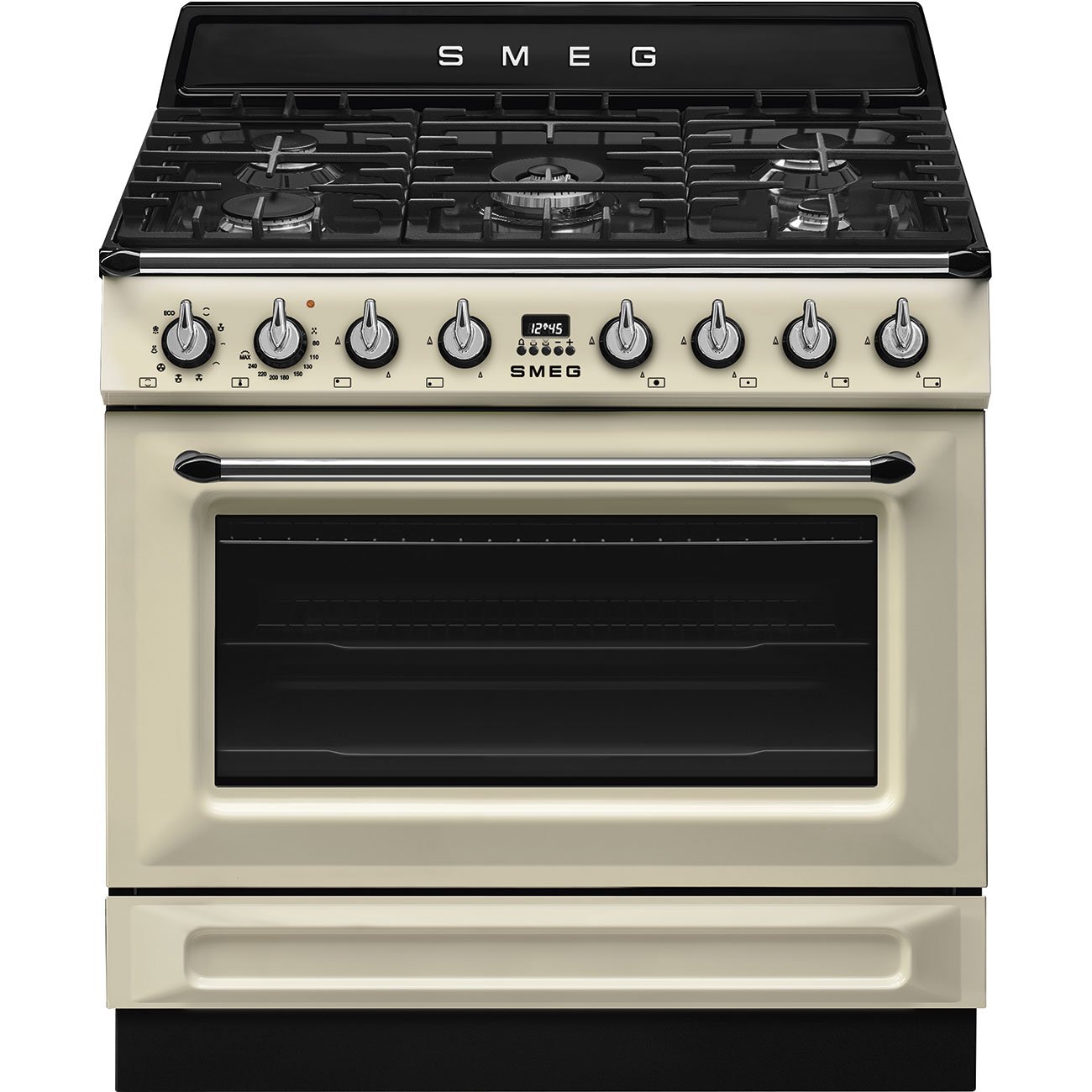 Smeg TR90GMP Victoria 90cm Gas Cooker Cream