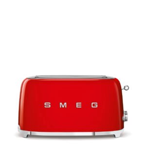 Smeg TSF03WHSA 4 Slice Red Retro Toaster