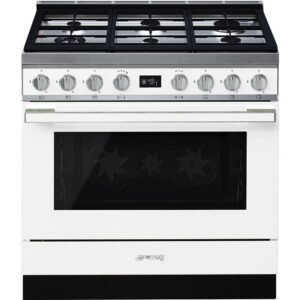 Smeg CPF9GPWH Portofino 90cm Gas Cooker White