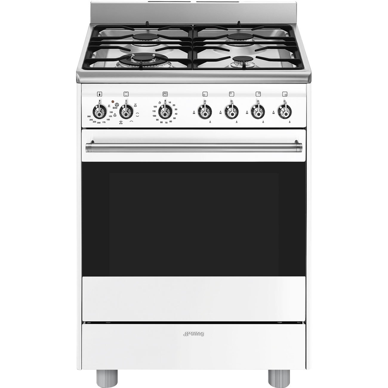 Smeg SSA60MWH2 Classica 60cm Gas Cooker White