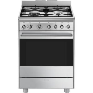 Smeg SSA60MX2 Classica 60cm Gas Cooker Stainless Steel