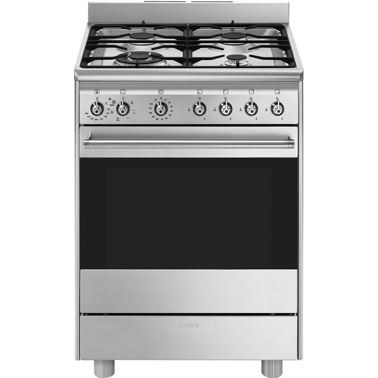 Smeg SSA60MX2 Classica 60cm Gas Cooker Stainless Steel