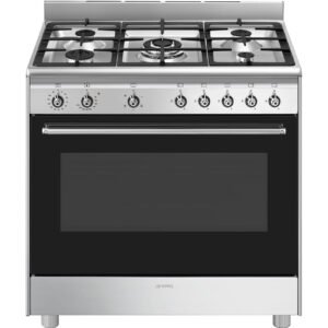 Smeg SSA91GGX2 Classica 90cm All-Gas Cooker Stainless Steel