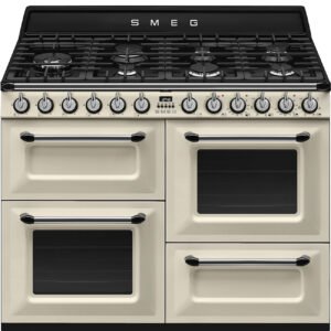 Smeg TR4110P1 Victoria 110cm Dual Oven Cooker Cream