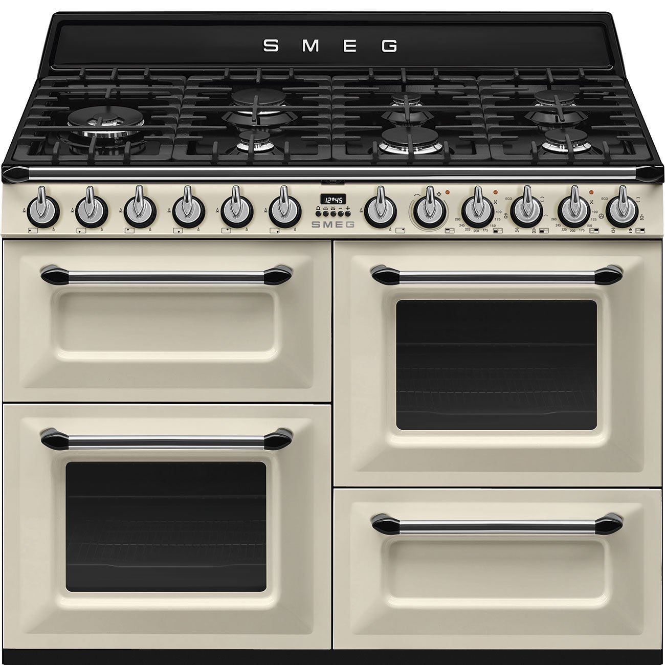 Smeg TR4110P1 Victoria 110cm Dual Oven Cooker Cream