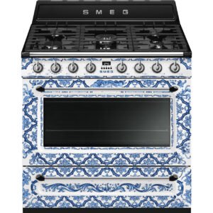 Smeg TR90DGME9 Victoria 90cm Blu Mediterraneo Cooker