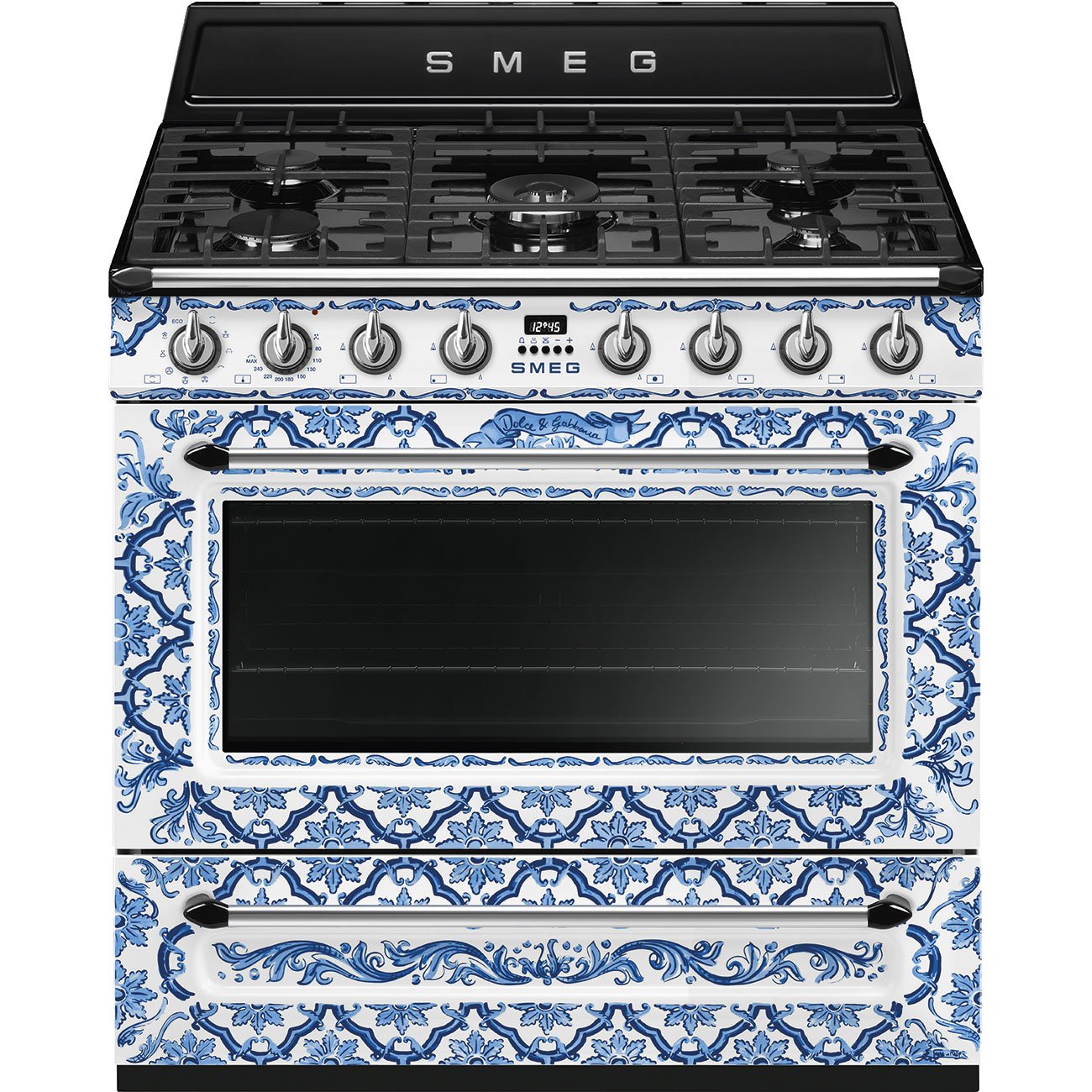 Smeg TR90DGME9 Victoria 90cm Blu Mediterraneo Cooker