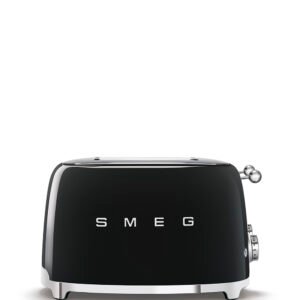 Black 4 Slices Smeg Toaster