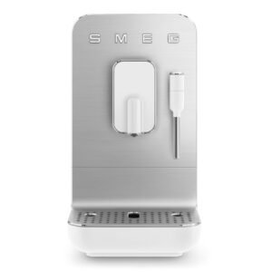 White SMEG Bean-to-cup Machine